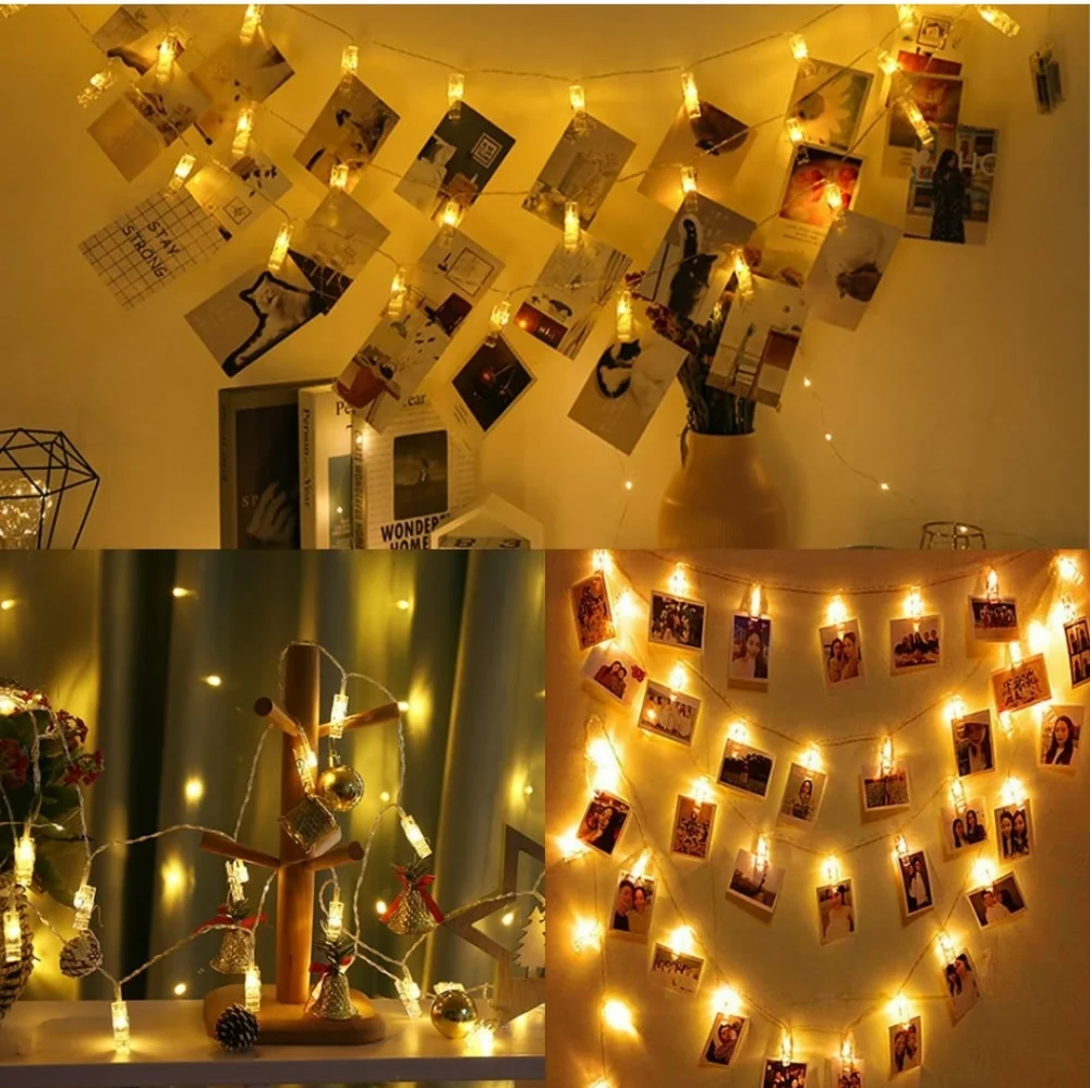 NWT Photo Clip String Lights - Picture 3 of 4